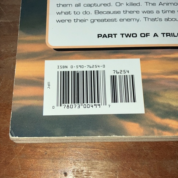 Vintage Animorphs children’s series- book #21 The Threat - Picture 2 of 6